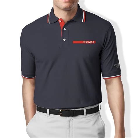 mens prada polo uk|Prada polo tee price.